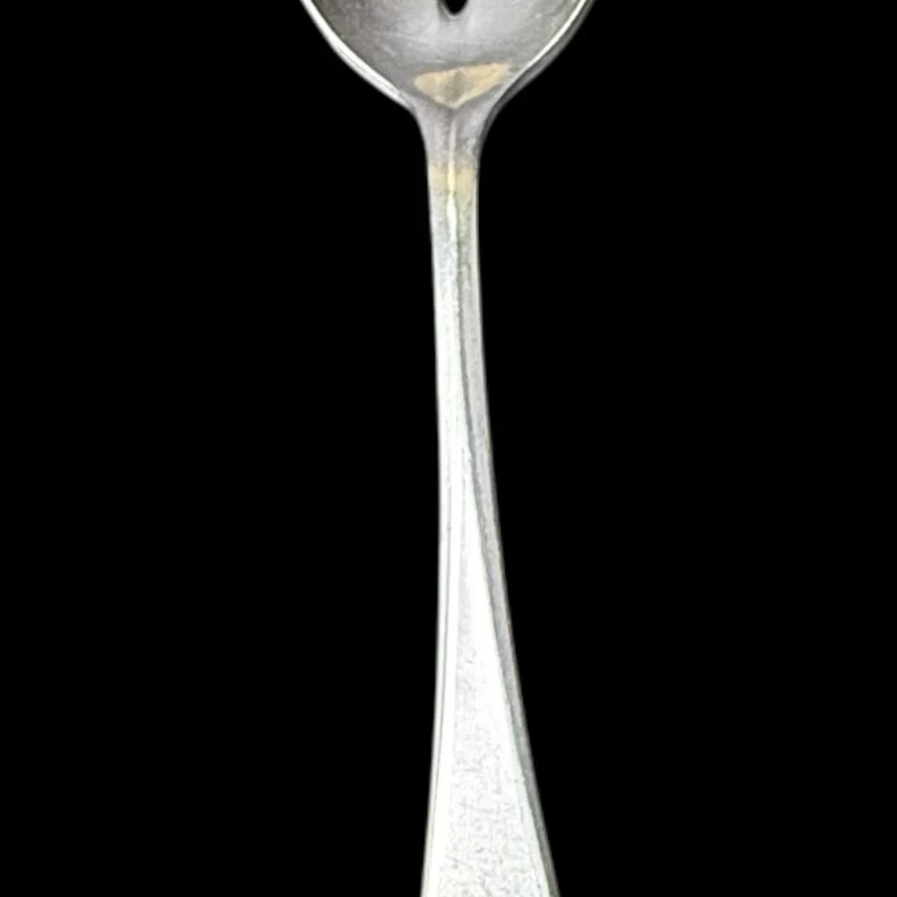 Gorham Georgetown Satin 18/8‎ Stainless Korea Flatware Slotted Spoon 8.5